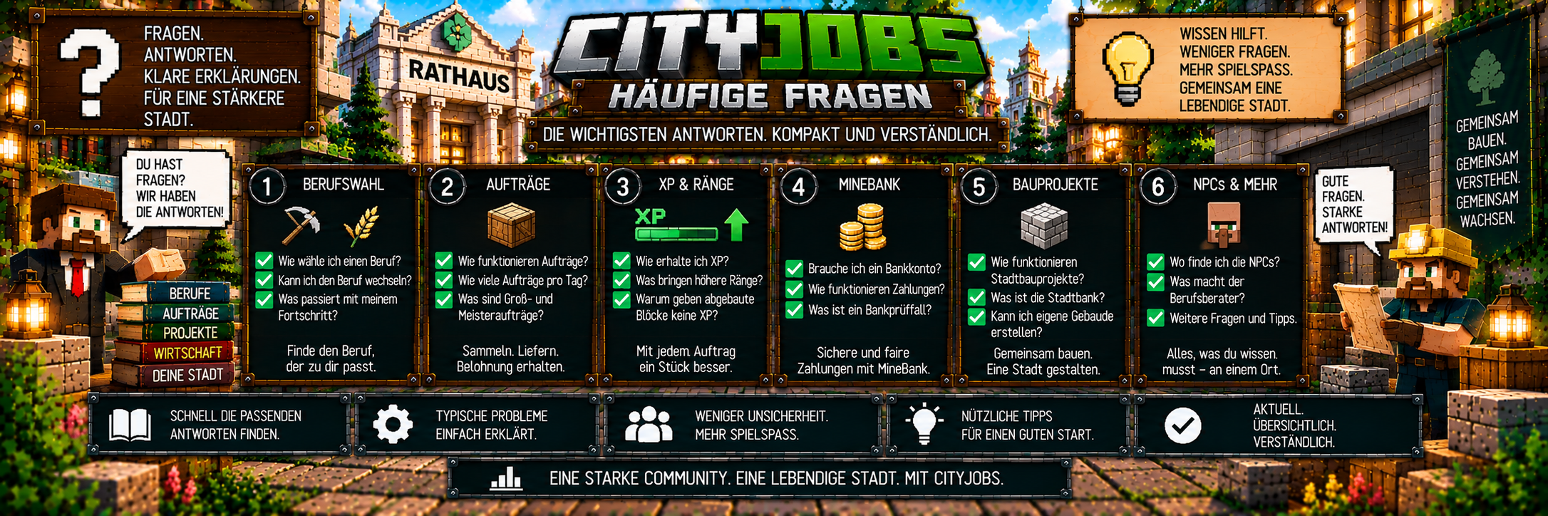 CityJobs – Häufige Fragen