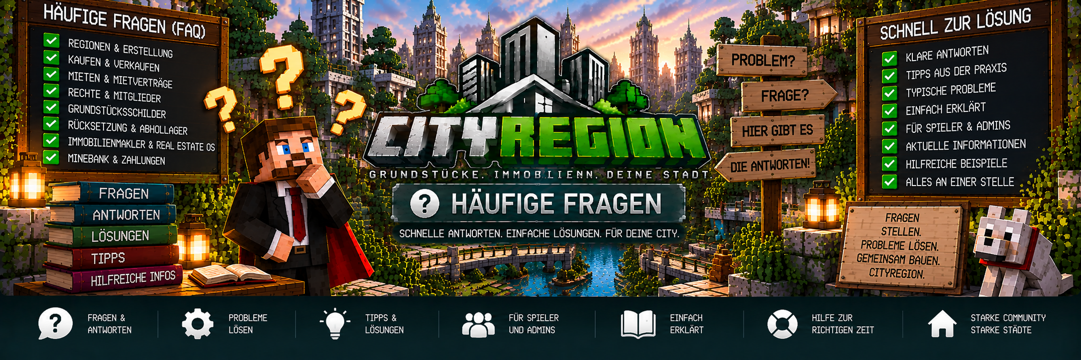 CityRegion – Häufige Fragen