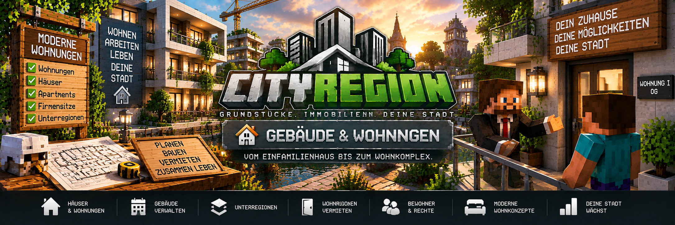CityRegion – Gebäude & Wohnungen