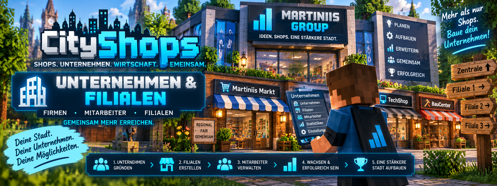 CityShops – Unternehmen & Filialen