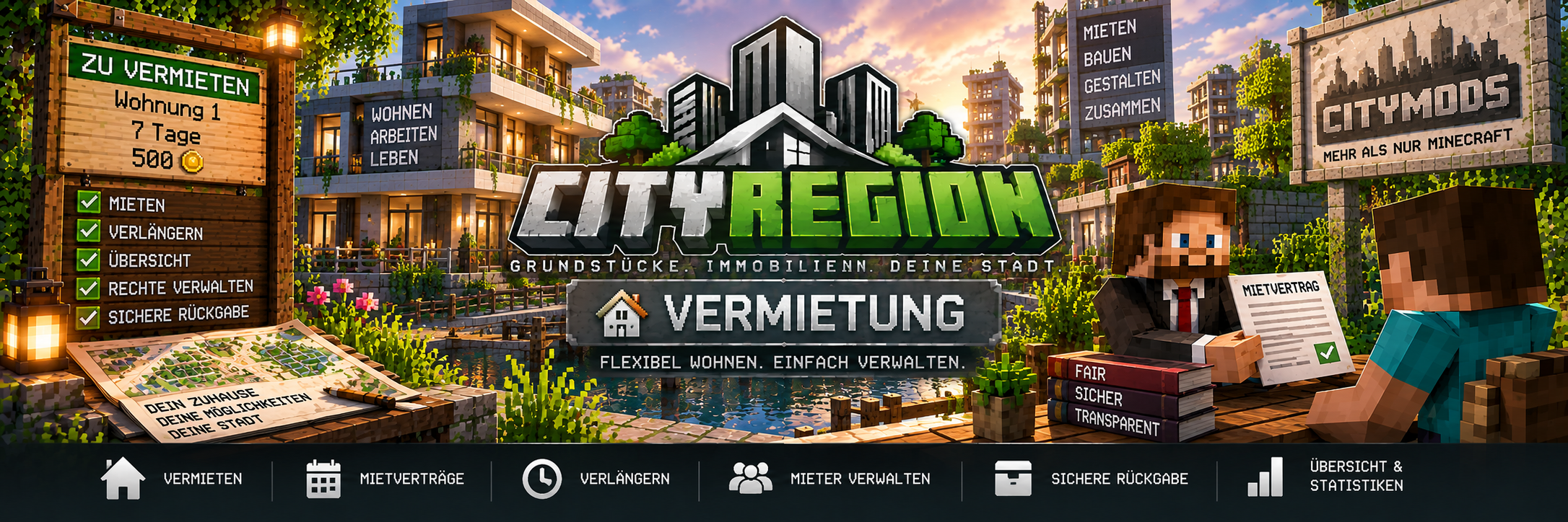 CityRegion – Vermietung & Mietverträge
